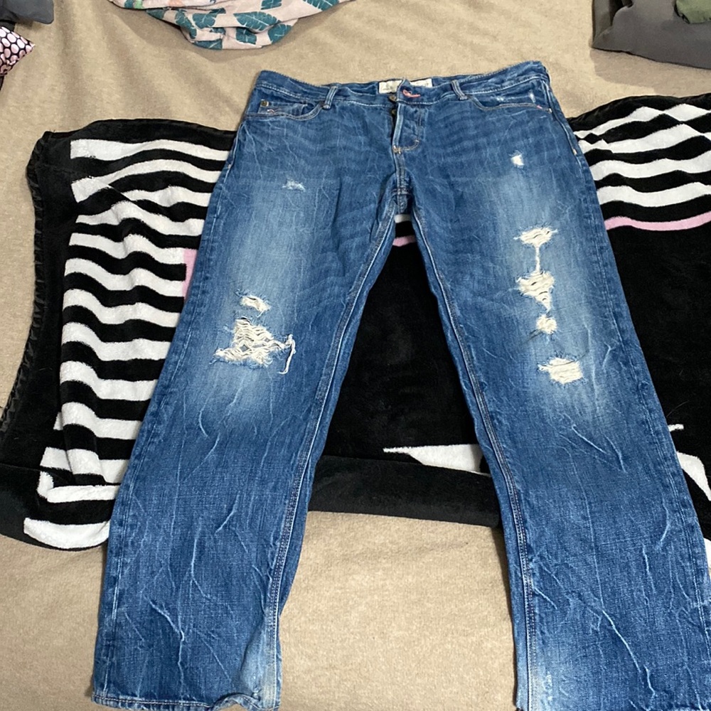 Hollister boyfriend cut jeans